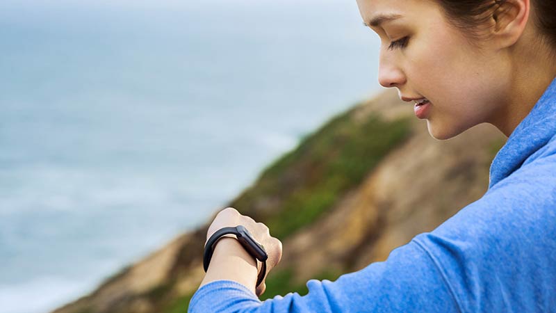 risk-fraud-transaction-800x450 Woman checking her watch on top of a cliff overlooking the ocean.